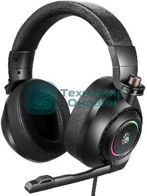 Гарнитура Bloody G580 чёрный, проводная, подсветка