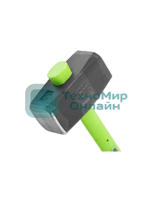 Кувалда Сибртех 9000 г, фибергласовая обрезиненная рукоятка