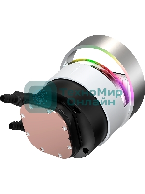 Система охлаждения Ocypus Sigma L36 WH ARGB, 360мм, LCD Pump 2.4