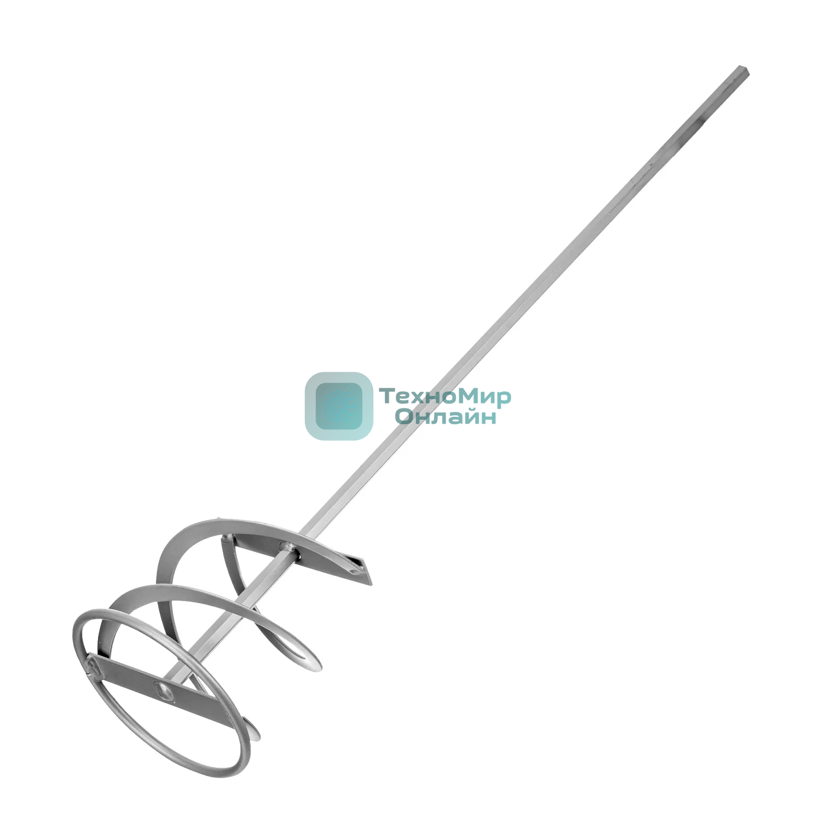 Миксер Сибртех для красок и штукатурных смесей, 120х10х600 мм, шестигранный хвостовик