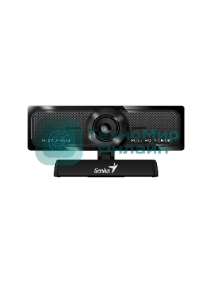 Веб-камера Genius WideCam F100 V2 1920x1080, 30 кадр/с, USB Type-A, микрофон, универсальное крепление