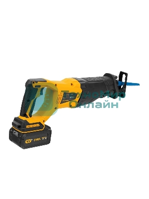 Пила сабельная аккумуляторная бесщет Denzel BRC-120, 18В Li-Ion