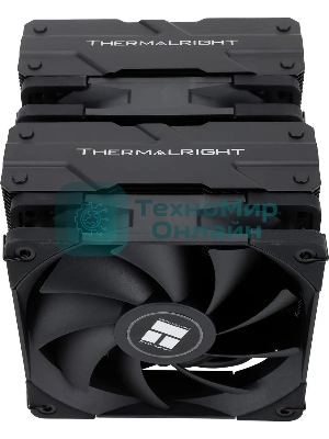 Устройство охлаждения(кулер) Thermalright Peerless Assassin 120 Soc-AM5/AM4/1151/1200/1700 черный 4-pin 25.6dB Al+Cu 750gr Ret (PA120-BLACK)