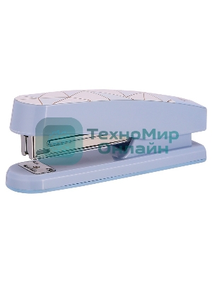 Степлер Deli E0402F Macaron 24/6 26/6 (25 листов), ассорти, закрытый/открытый, коробка