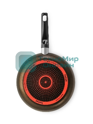 Сковорода Tefal Easy Plus 4237128, 28 см коричневый