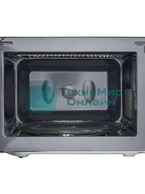 Микроволновая печь BBK 20MWG-740M/S серебро, 20 л, 700 Вт, переключатели - поворотный механизм