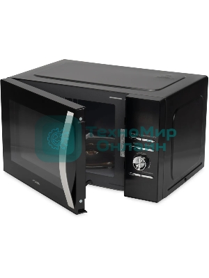 Микроволновая печь Hyundai HYM-D2079 черный, 23 л, 800 Вт, переключатели - кнопки, поворотный механизм