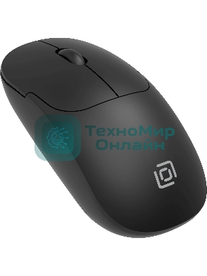 Мышь беспроводная Oklick 202MW черный, 1000 dpi, радиоканал, USB, кнопки - 3