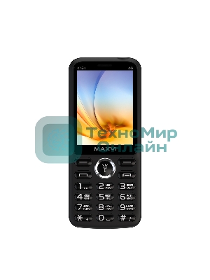 Мобильный телефон MAXVI K15n 4G черный