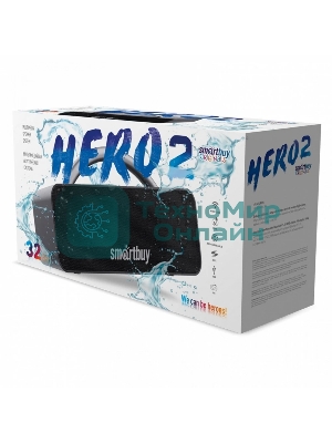 Колонка беспроводная Smartbuy HERO 2, черный