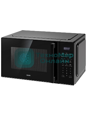 Микроволновая печь BBK 23MWS-852S/B черный, 23 л, 800 Вт, переключатели - сенсор
