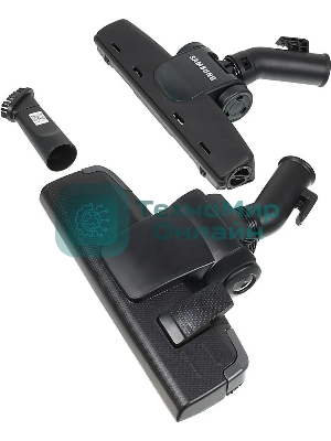 Пылесос Samsung SC18M3160VG титан, 380/1800 Вт, уборка сухая, пылесборник контейнер 2 л