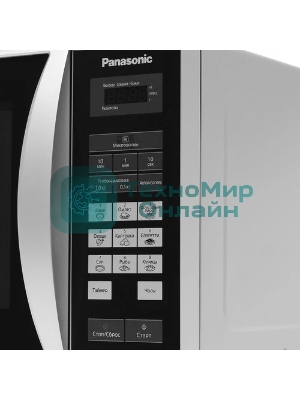 Микроволновая печь Panasonic NN-ST342MZPE серебристый, 25 л, 800 Вт, переключатели - сенсор