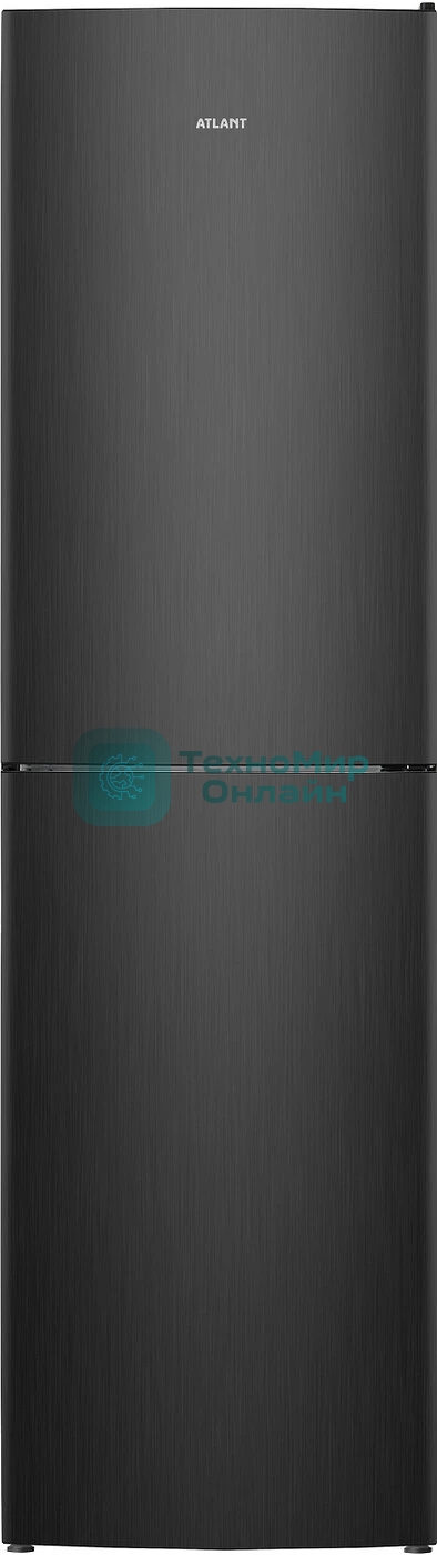 Холодильник Atlant ХМ-4625-151 черный металлик двухкамерный 205/159л морозилка снизу