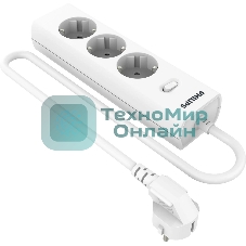 Сетевой фильтр Philips CHP2135WA/51, 2м, 3 розетки, белый