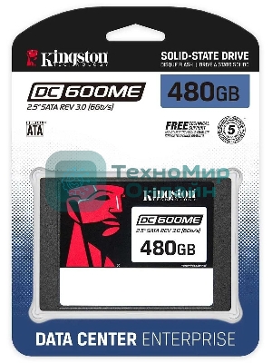 Накопитель SSD Kingston DC600M SATA-III 480Gb SEDC600ME/480G 2.5