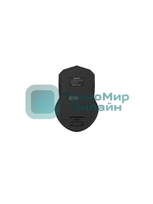 Комплект клавиатура+мышь Maxvi KWS-06 Combo беспроводной, USB, 1600 DPI, чёрный