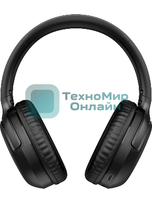 Беспроводные/проводные наушники Defender FreeMotion B1035 черный, накладные, Bluetooth + проводной, складная конструкция