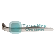 Ручка двери Минск Атлант 1704 нижняя серебристая (331603304505+331603304605)