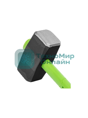 Кувалда Сибртех 9000 г, фибергласовая обрезиненная рукоятка