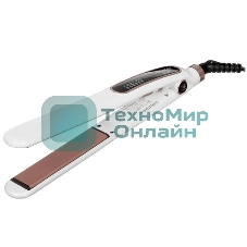 Выпрямитель для волос Atlanta ATH-6741 белый, 25 мм, 230 °C, 6 режимов