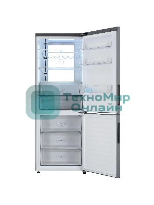 Холодильник Haier C4F744CMGU1 нержавеющая сталь двухкамерный 303/136л морозилка снизу, No Frost