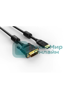 Кабель HDMI AM/DVI(24+1)M, 3 м, CU, 1080P@60Hz, 2F, VCOM CG484GD-3M