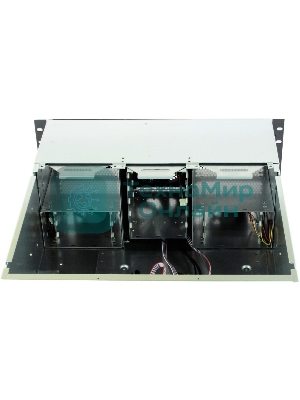 Корпус компьютерный Procase RE411-D4H11-E-55 Корпус 4U server case,4x5.25+11HDD,черный,без блока питания,глубина 550мм,MB EATX 12