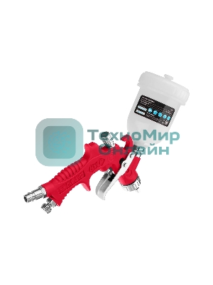 Краскораспылитель Matrix HVLP пневмат. с верхним бачком V= 0,1 л, сопло диаметром 0.8 мм