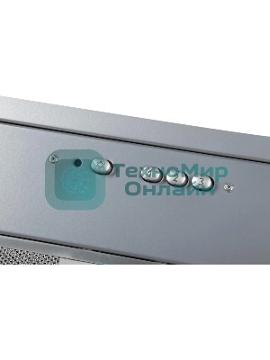 Вытяжка встраиваемая Elikor Flat 42П-430-К3Д серебристый, 42 см, 430 куб. м/ч, 60 дБ