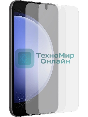 Защитная пленка для экрана Samsung прозрачный для Samsung Galaxy S23 FE прозрачный 2шт. (EF-US711CTEGRU)