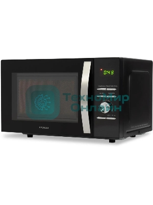 Микроволновая печь Hyundai HYM-D2079 черный, 23 л, 800 Вт, переключатели - кнопки, поворотный механизм