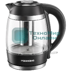 Чайник электрический Redmond KG227 1.7 л, 2200 Вт, черный