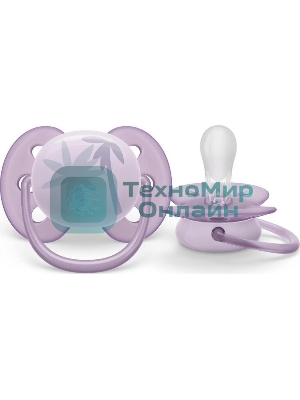 Пустышка Philips Avent ultra soft, пальмы, 0-6 мес., 1 шт.