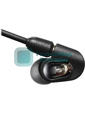 Проводные наушники Audio-Technica ATH-E50 черный, вкладыши