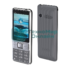 Мобильный телефон Maxvi X900i серый