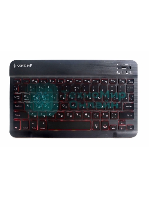 Клавиатура беспроводная Gembird KBW-4N, 78 кл., Bluetooth, ножн.тип клавиш, ультратонкая