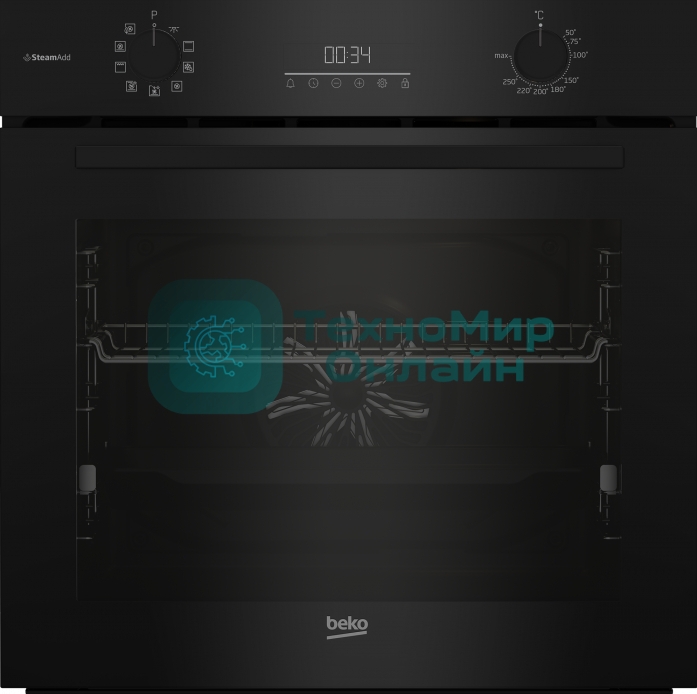 Духовой шкаф Beko BCBIS17300KSB (7768288336) 72 л, черный