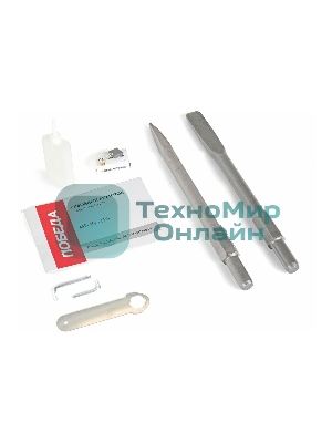 Отбойный молоток Победа MT-45/1690, 1690Вт, энергия удара 35 Дж, 1890уд./мин