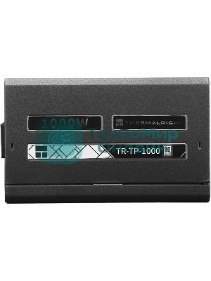 Блок питания Thermalright, 1000W 80+ Platinum (ATX, 3.0, PCIe 5.0, Full modular, 1x24(20+4)pin, 1xCPU 8(4+4)pin, 2xPCIe*2 8(6+2)pin, 1x12VHPWR PCIe 5.0 12+4pin 600мм, 6xSATA3, 4xMOLEX4pin, Active, 120x120мм, 150x140x86мм, APFC, OPP, OVP, OTP, OCP, SCP, UVP, черный)