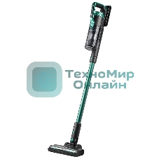 Пылесос вертикальный Leonord LE-1406 BLDC черный/зеленый, питание от аккумулятора, 250 Вт, уборка сухая, пылесборник 0,5 л