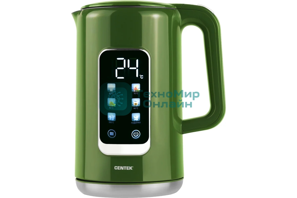 Чайник электрический Centek CT-1003 Green