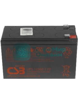 Батарея для ИБП CSB UPS123607 (12V 7.5Ah)