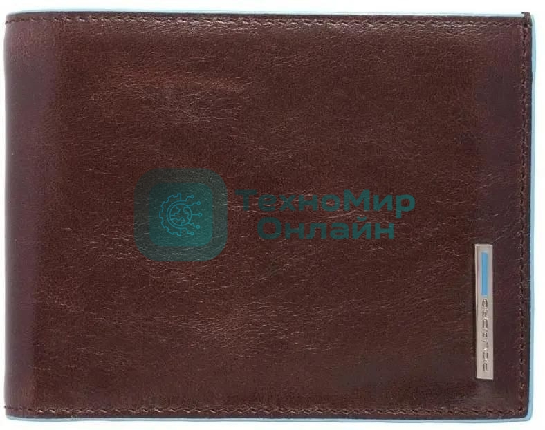 Кошелек мужской Piquadro Blue Square PU1239B2R/MO коричневый натур.кожа