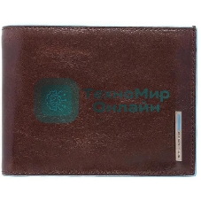 Кошелек мужской Piquadro Blue Square PU1239B2R/MO коричневый натур.кожа