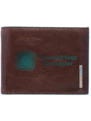Кошелек мужской Piquadro Blue Square PU1239B2R/MO коричневый натур.кожа