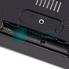 Радиобудильник Hyundai H-RCL238 черный LCD подсв:зеленая часы:цифровые FM