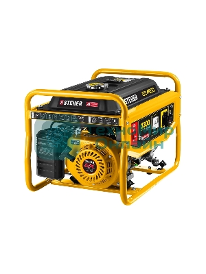 Электрогенератор бензиновый STEHER GS-4500, 3.3 кВт, 72 дБ, 39 кг