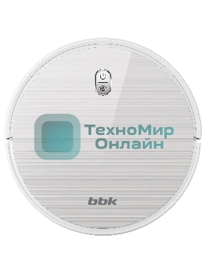 Робот-пылесос BBK BV3503 белый оникс, 2600 мА·ч Li-Ion, уборка влажная/сухая, пылесборник контейнер 0.6 л