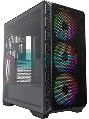 Компьютерный корпус Montech AIR 903 MAX черный без БП ATX 3x140мм 2xUSB3.0 1xUSB3.1 audio bott PSU